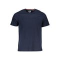 Gianmarco Venturi Blu Baumwoll-T-Shirt für Herren