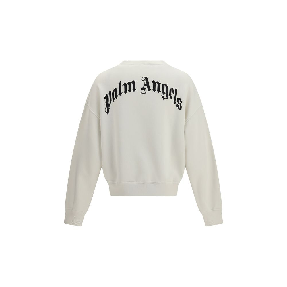 Palm Angels Beige Baumwoll-Sweatshirt