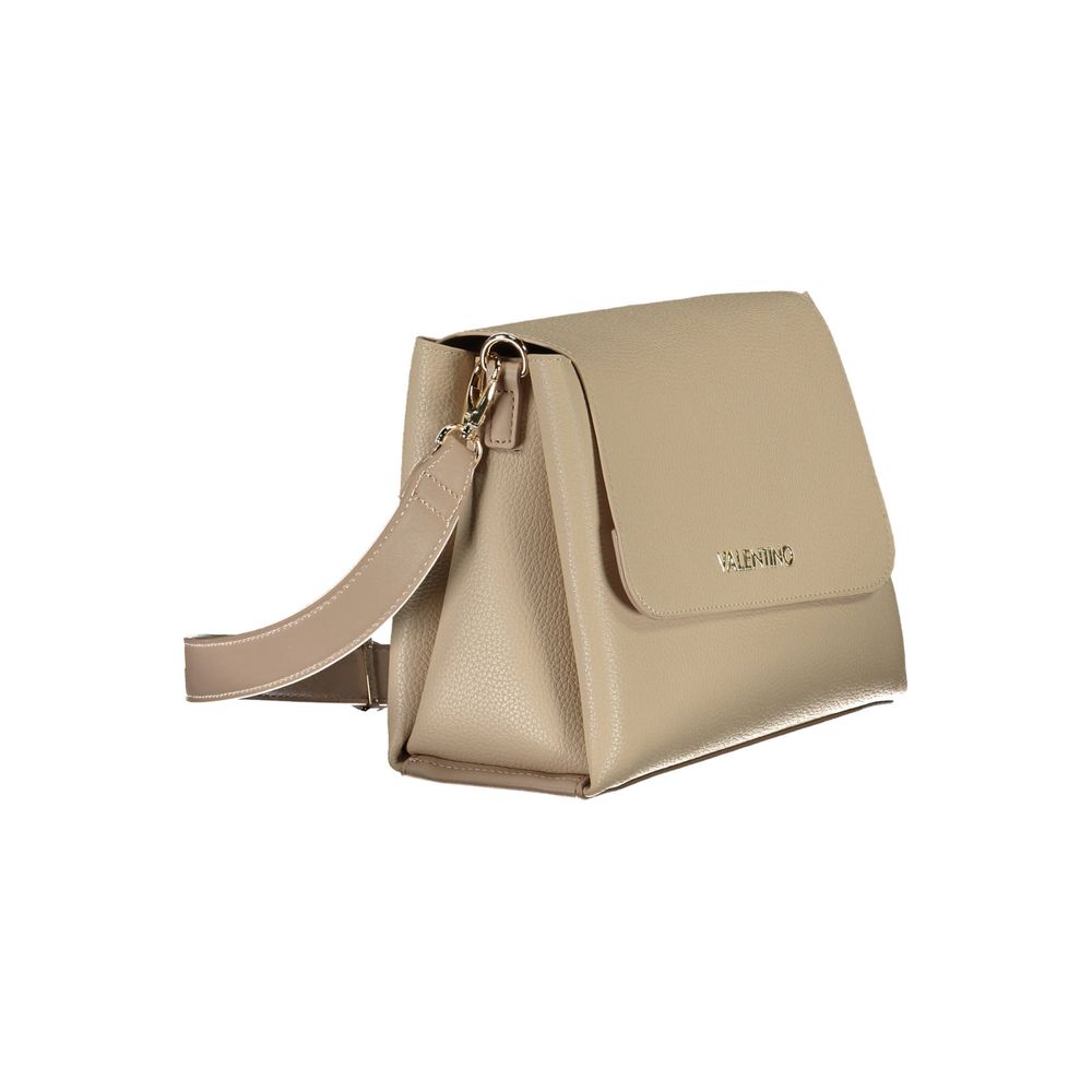Mario Valentino Damen-Handtasche aus beigem Polyurethan