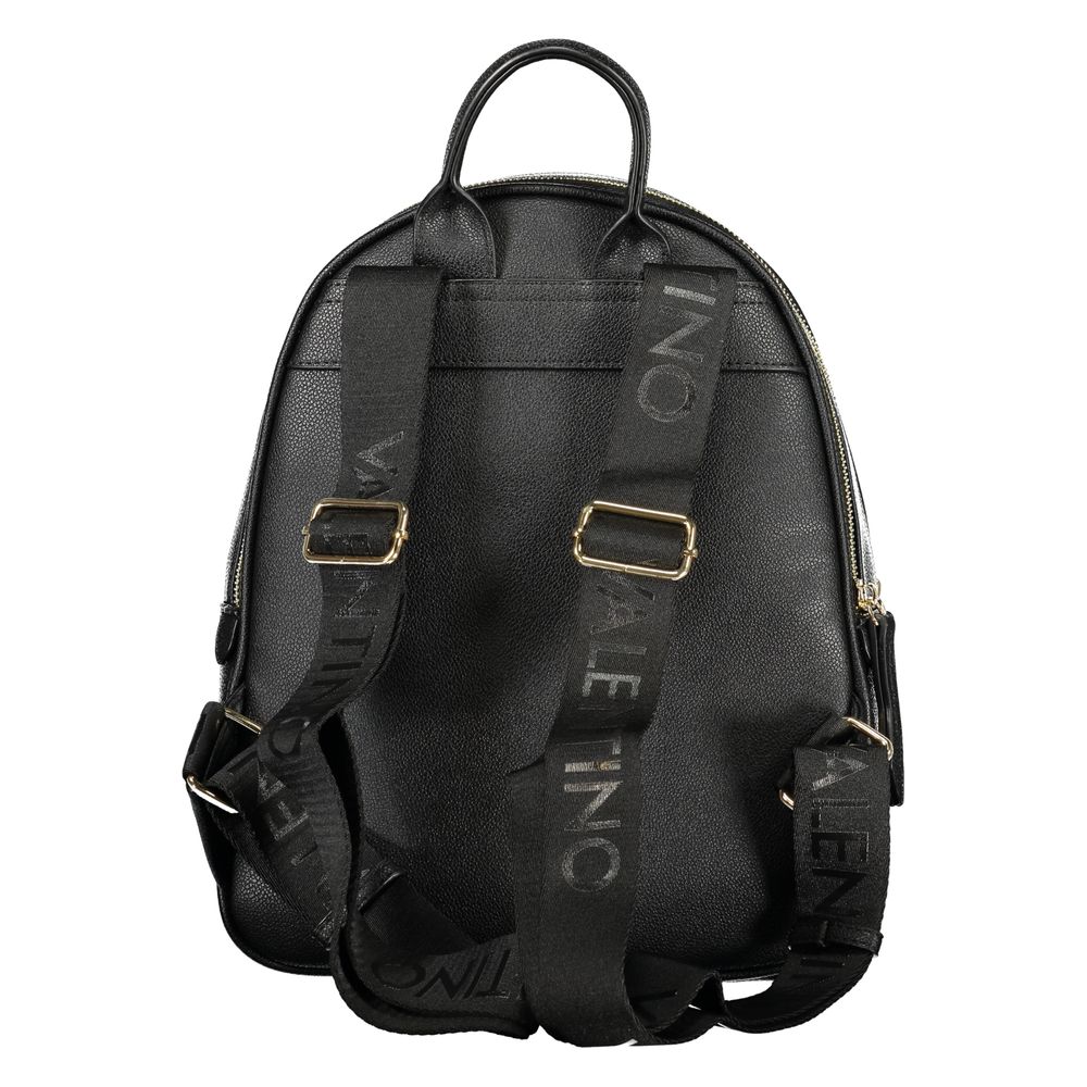 Mario Valentino Schwarzer Rucksack aus Polyethylen