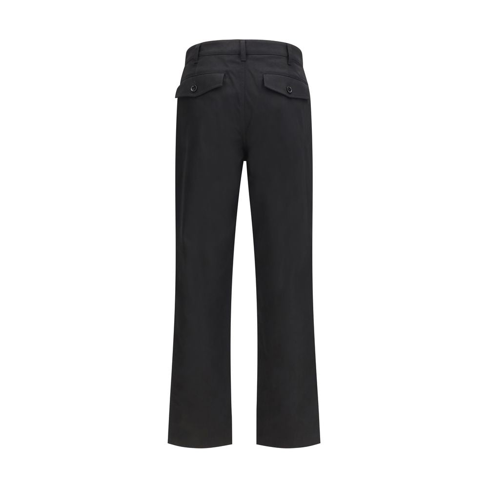 Burberry Schwarze Baumwoll-Chino-Hose