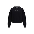 Palm Angels Schwarzer Baumwoll-Sweatshirt