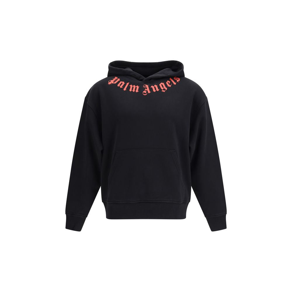 Palm Angels Schwarzer Baumwoll-Sweatshirt