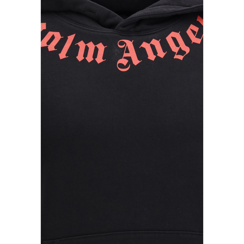 Palm Angels Schwarzer Baumwoll-Sweatshirt