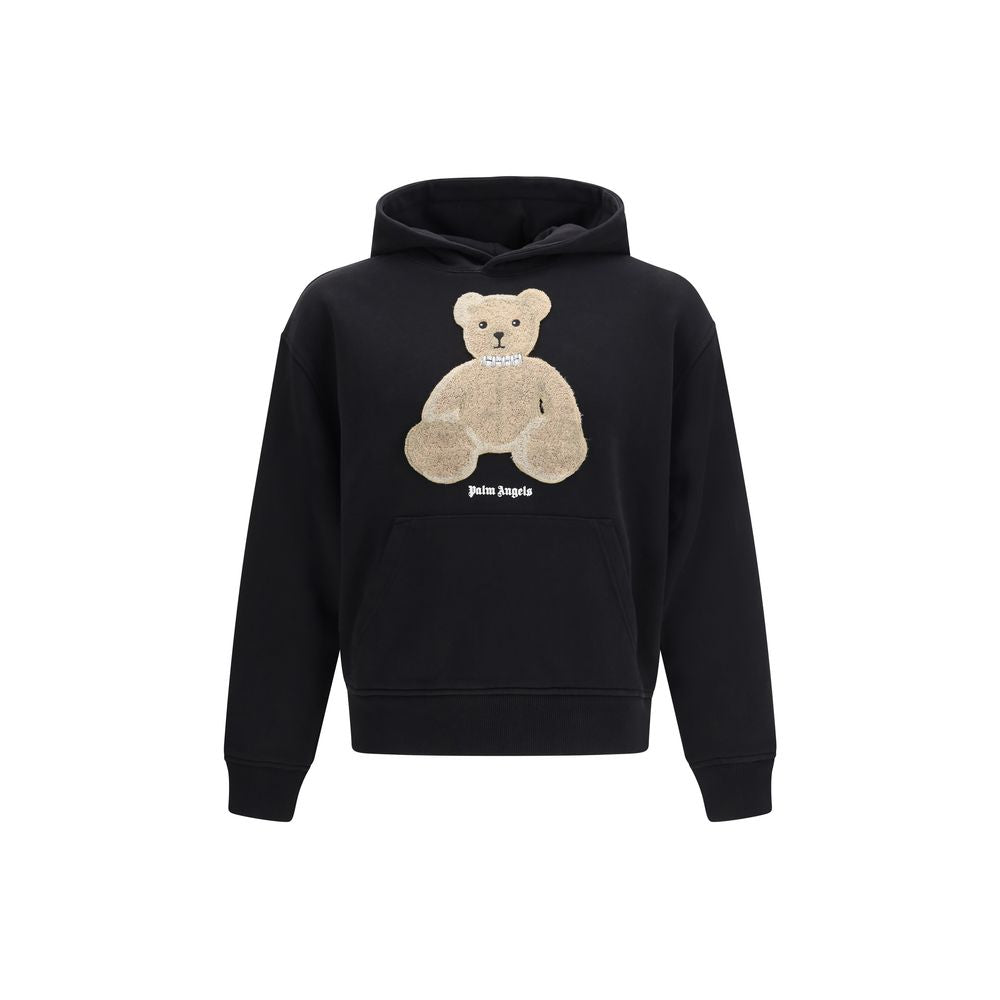 Palm Angels Schwarzer Baumwoll-Sweatshirt