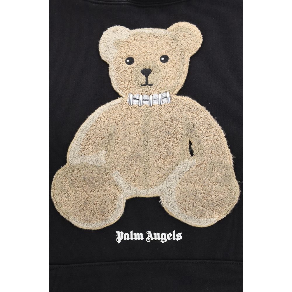 Palm Angels Schwarzer Baumwoll-Sweatshirt