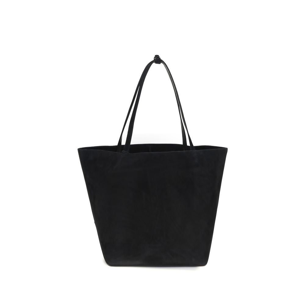 The Row Schwarze Lammleder Schultertasche Ovis Aries Aries