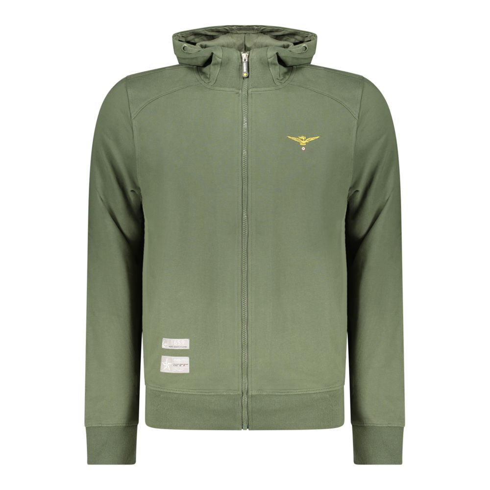 Accademia Militare Blauer Baumwoll-Kapuzenpullover für Herren