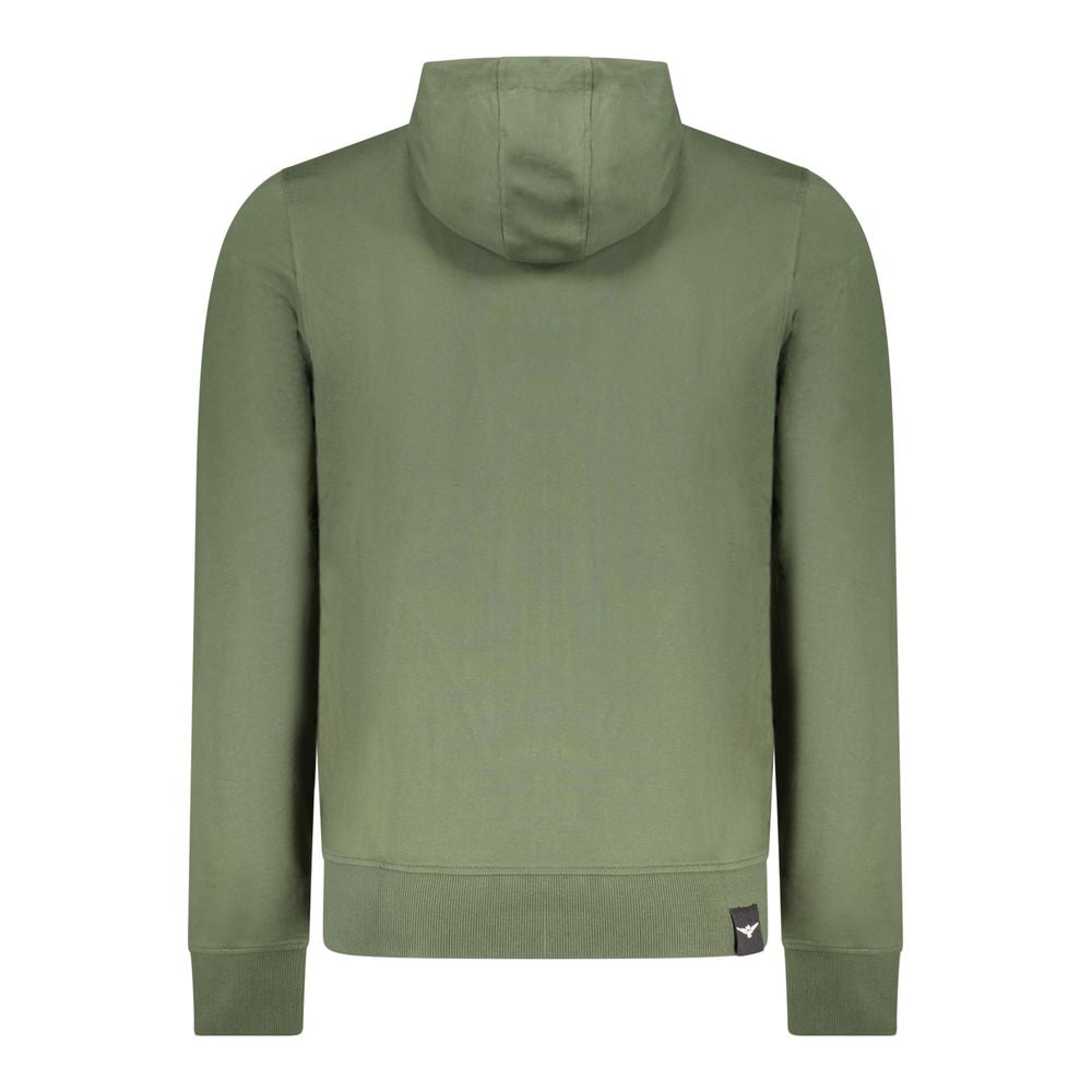 Accademia Militare Blauer Baumwoll-Kapuzenpullover für Herren