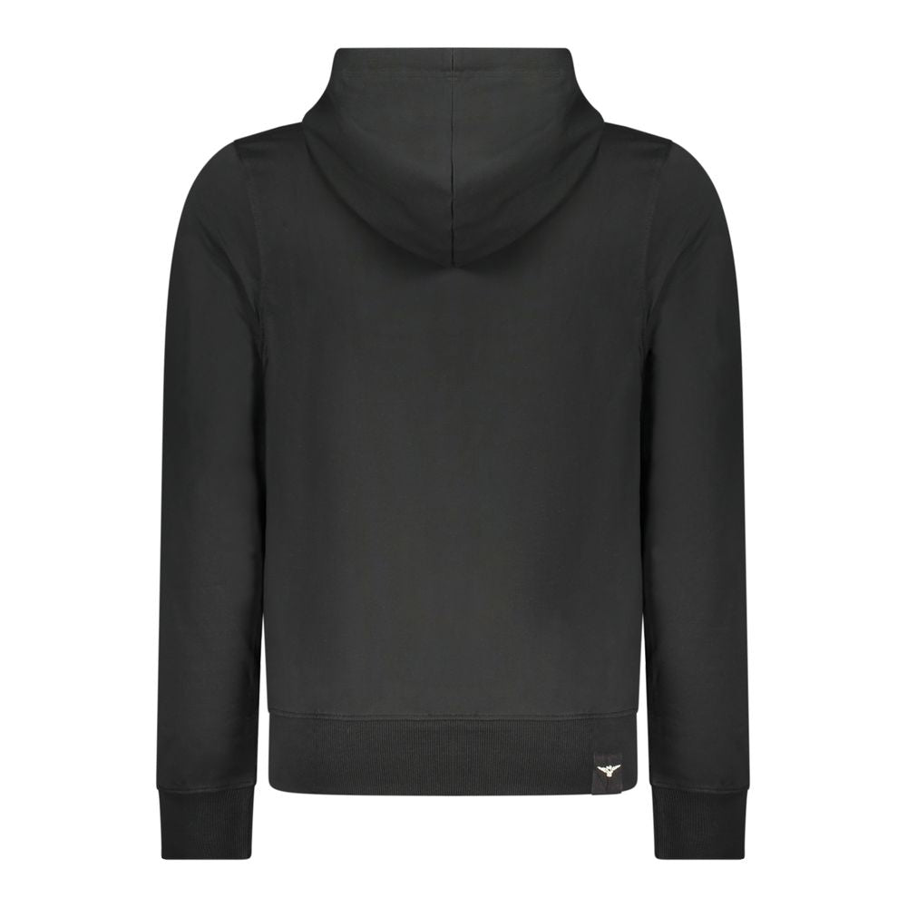 Accademia Militare Black Men's Cotton Hoodie