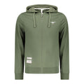 Accademia Militare Verde Baumwoll-Kapuzenpullover für Herren