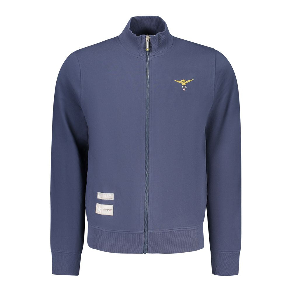 Accademia Militare Blaues Baumwoll-Sweatshirt für Herren
