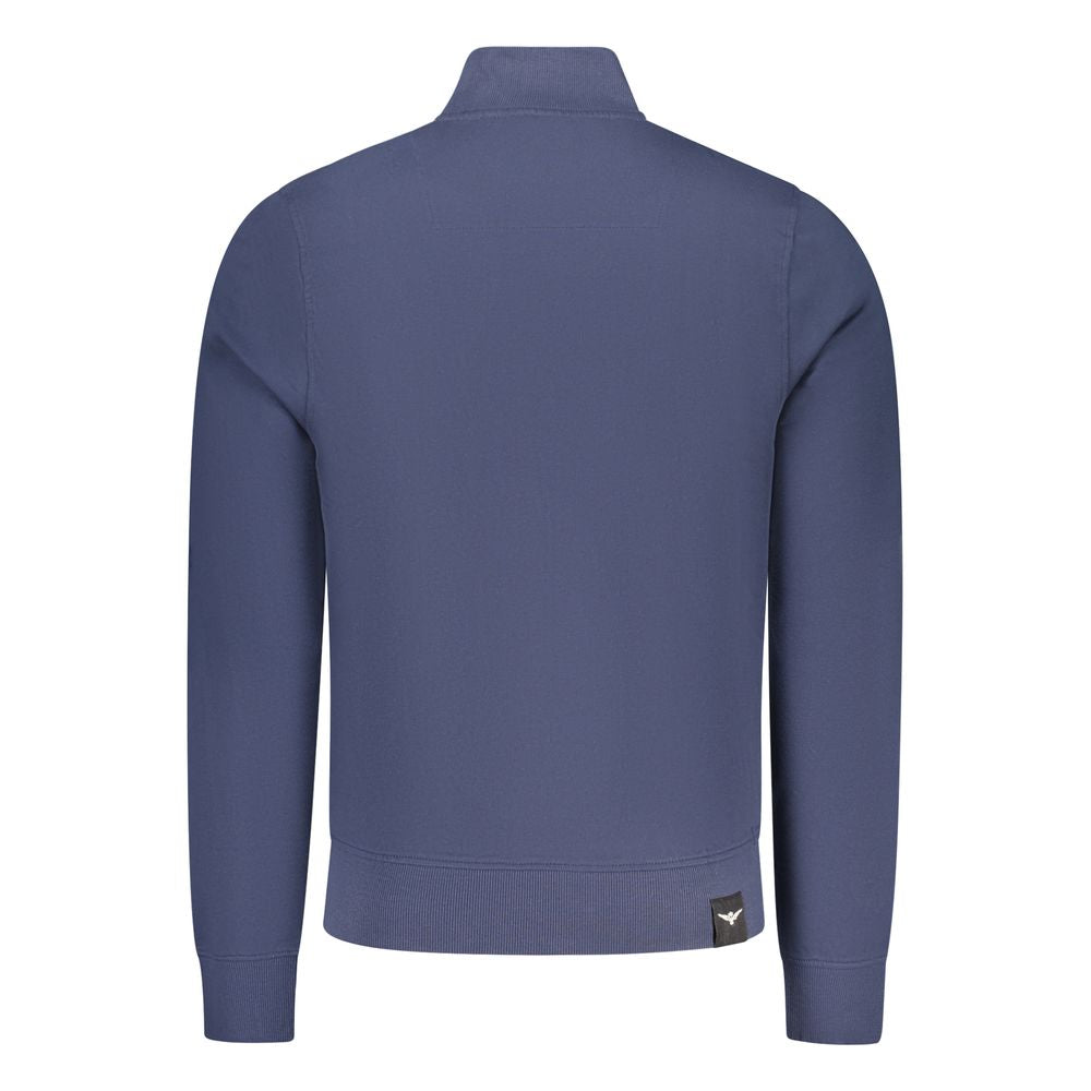 Accademia Militare Blaues Baumwoll-Sweatshirt für Herren