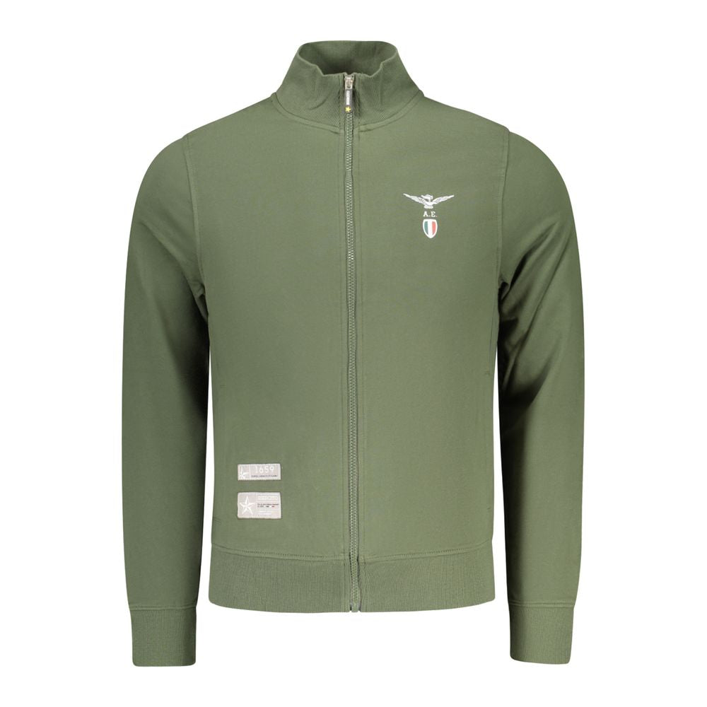 Accademia Militare Verde Baumwoll-Sweatpant für Herren