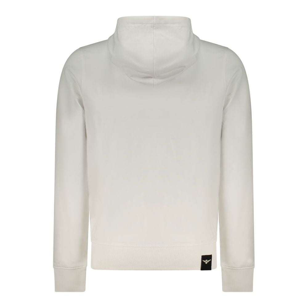 Men's Accademia Militare White Cotton Hoodie