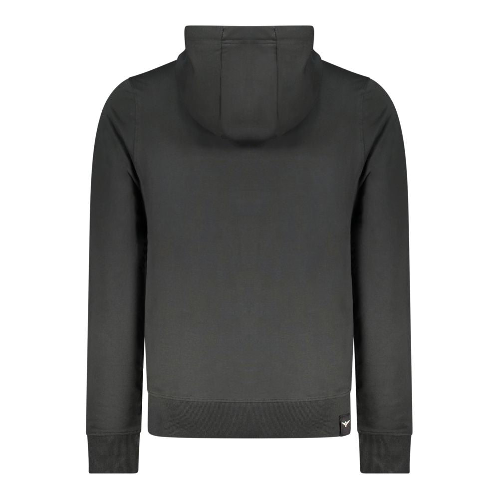 Accademia Militare Men's Blue Cotton Hoodie