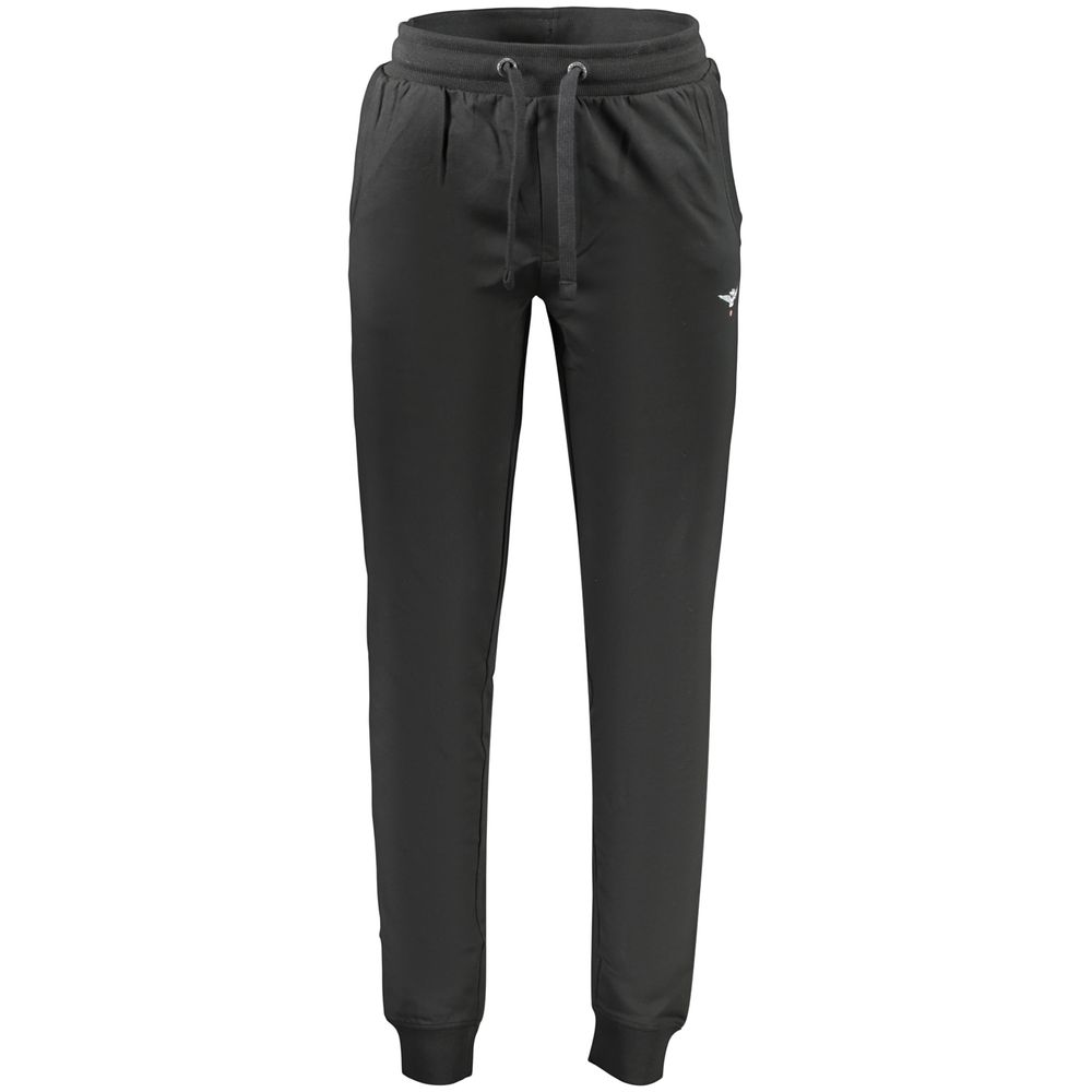 Accademia Militare Schwarze Baumwoll-Sweatpant für Herren