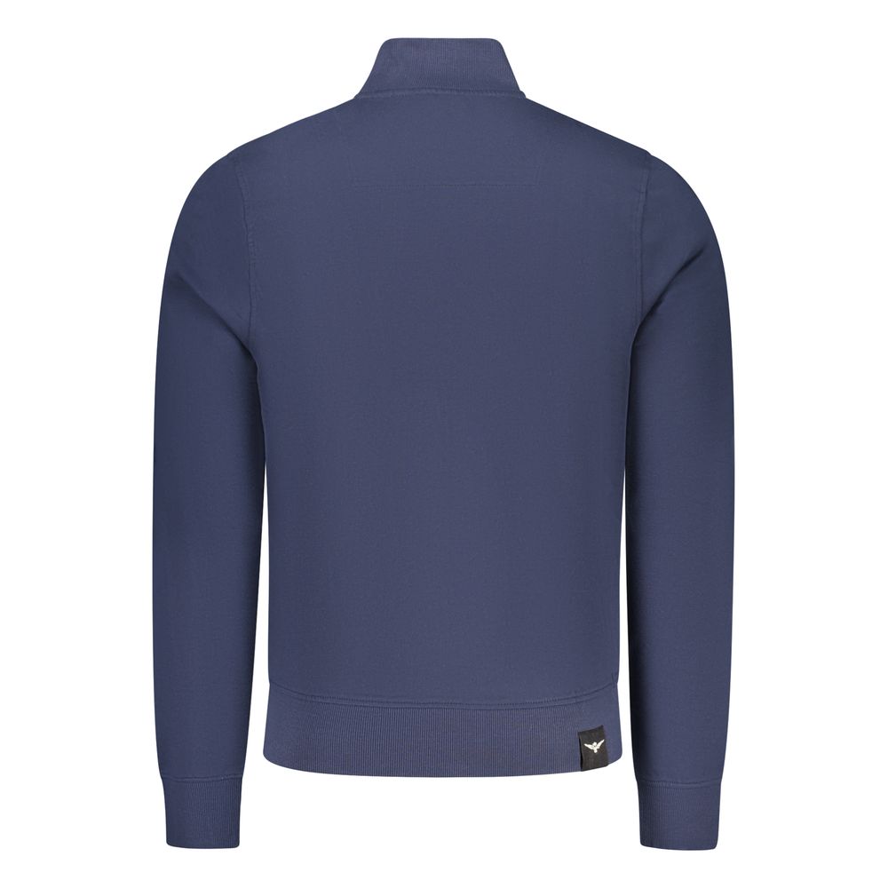 Accademia Militare Blaues Baumwoll-Sweatshirt für Herren