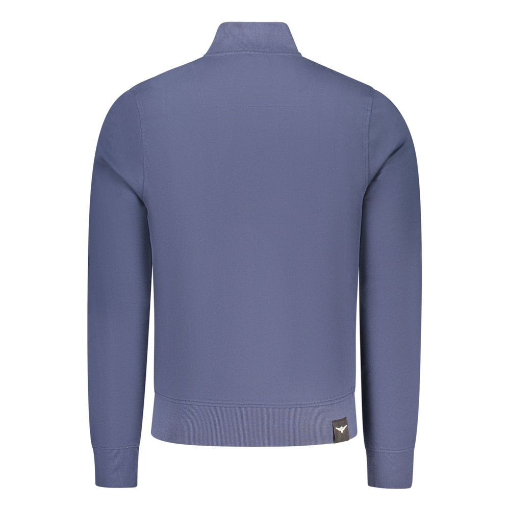 Accademia Militare Blauer Baumwoll-Sweatshirt für Herren