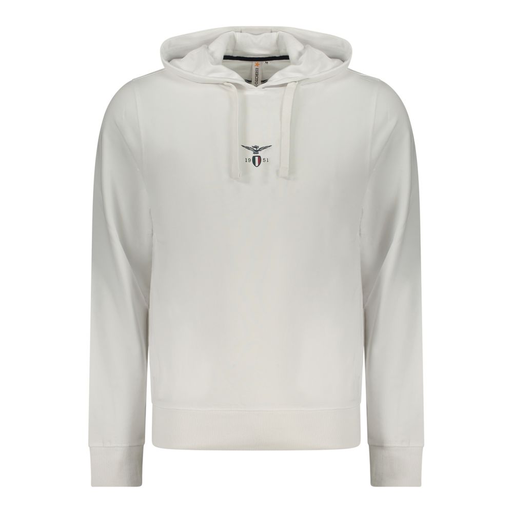 Accademia Militare White Men's Cotton Sweatshirt
