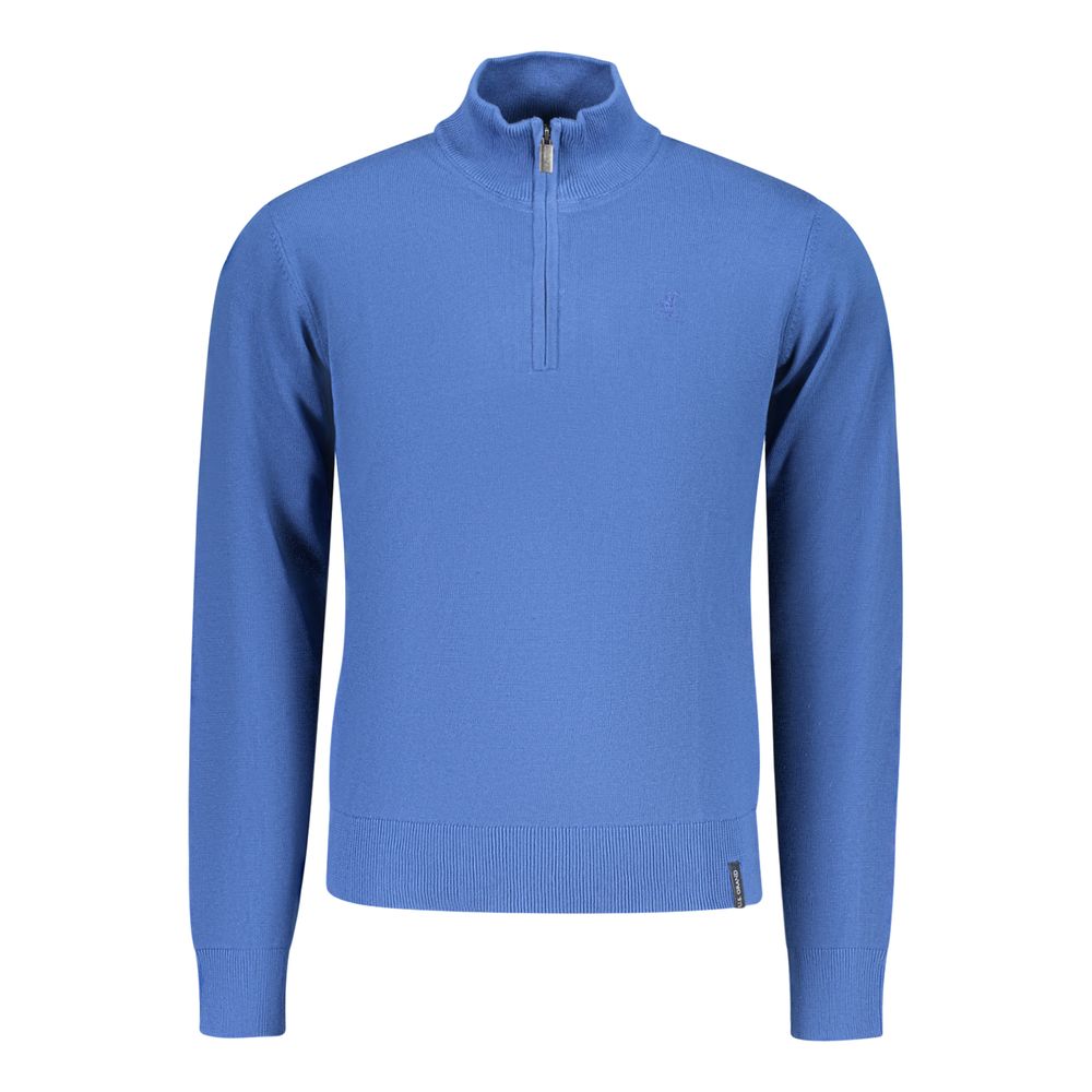 U.S. Grand Blu Baumwollpullover Herren