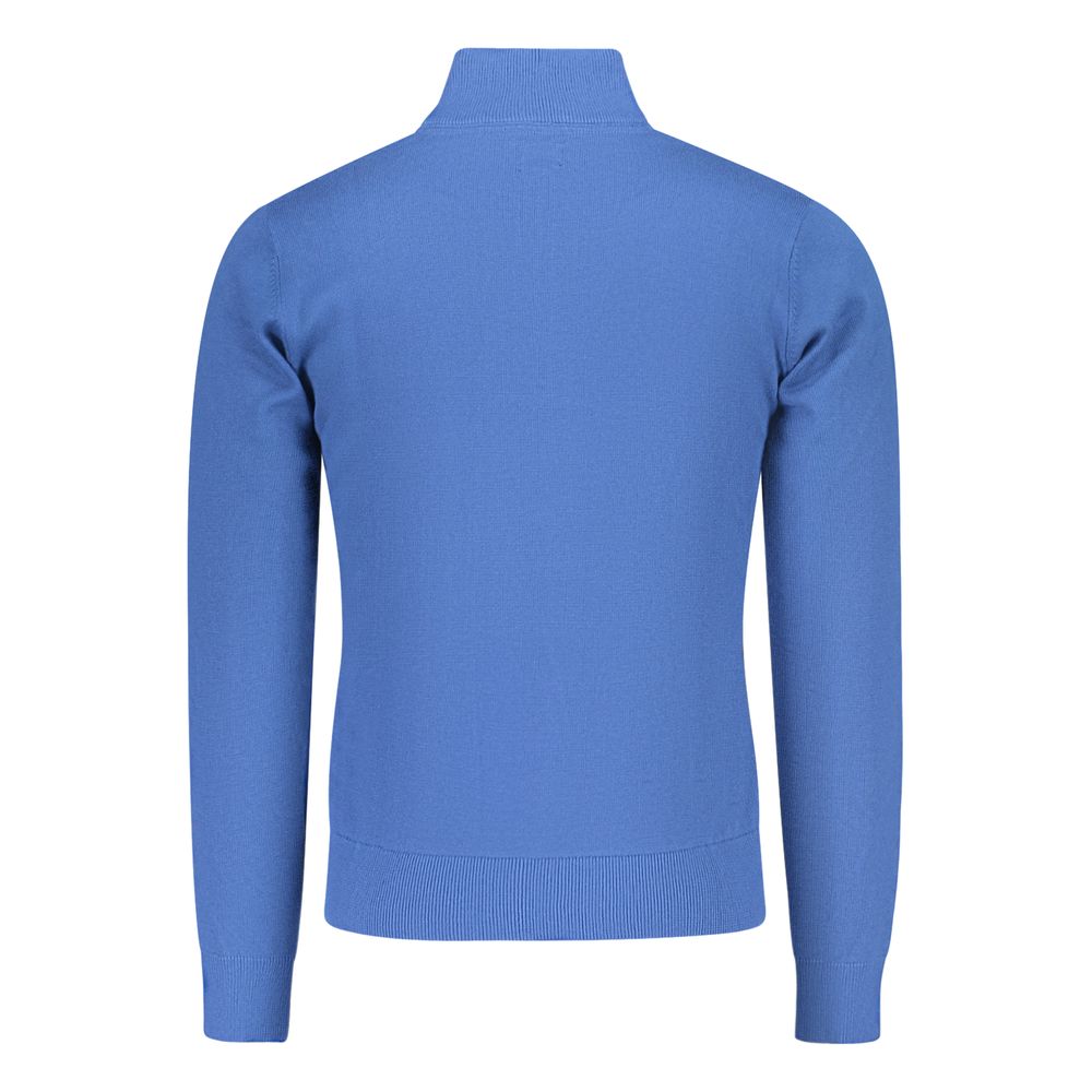U.S. Grand Blu Baumwollpullover Herren
