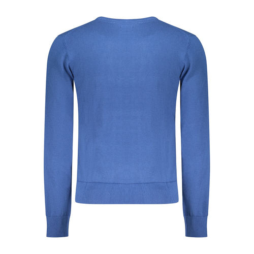 U.S. Grand Blauer Baumwollpullover für Herren