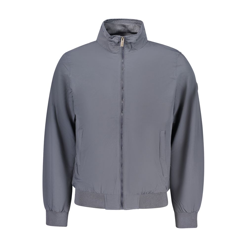 U.S. Grand Blu Polyester Herrenjacke