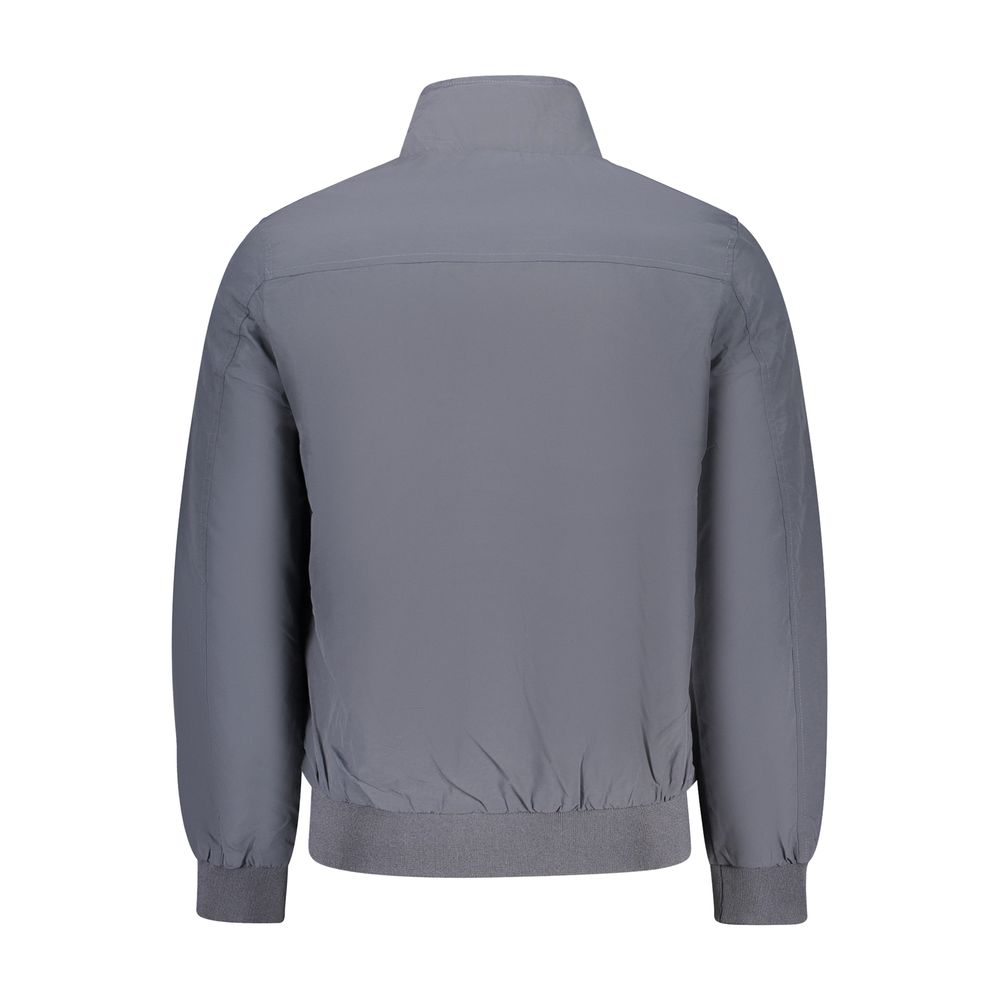 U.S. Grand Blu Polyester Herrenjacke