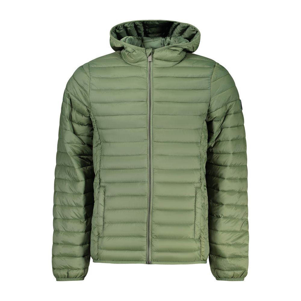 U.S. Grand Grüne Shell-Jacke aus Polyester
