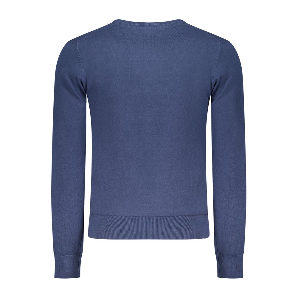 U.S. Grand Blu Men's Cotton Sweater
