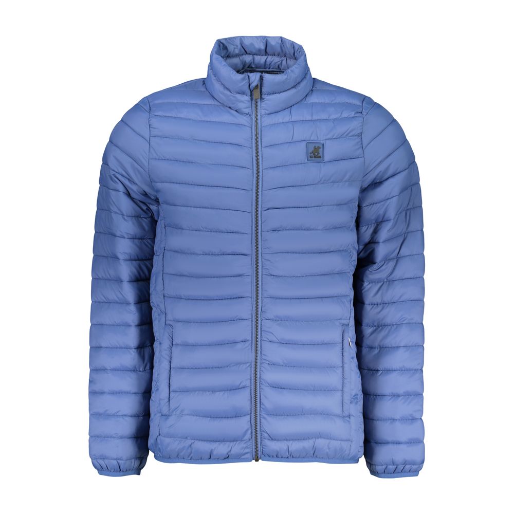 U.S. Grand Blaue Shell-Jacke aus Polyester