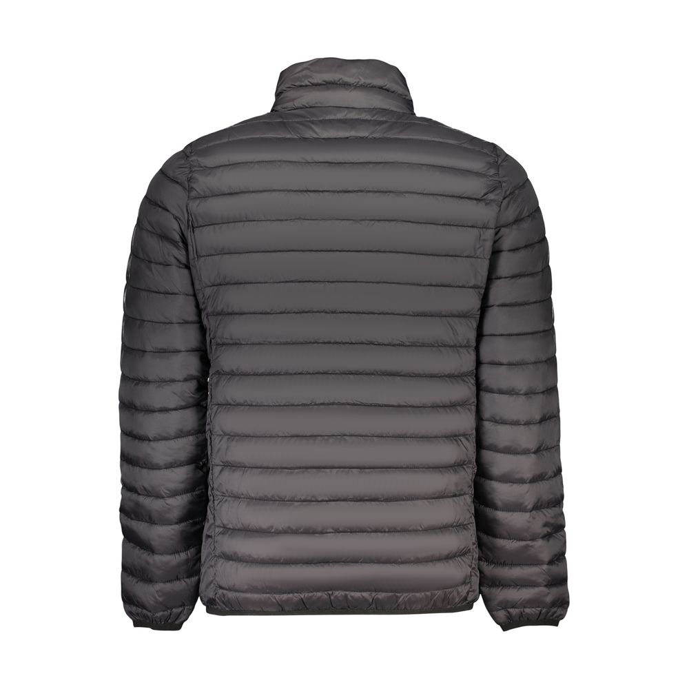 U.S. Grand Schwarze Herrenjacke aus Polyester