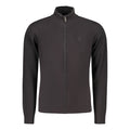 U.S. Grand Schwarzer Herren-Cardigan aus Baumwolle