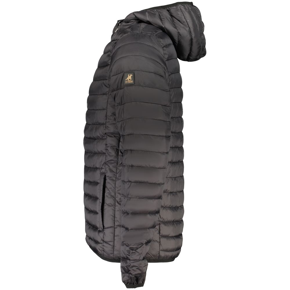 U.S. Grand Men's Black Polyester Jacket