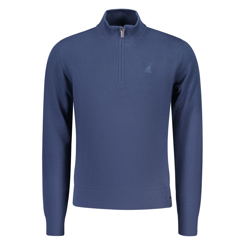 U.S. Grand Blauer Baumwollpullover für Herren