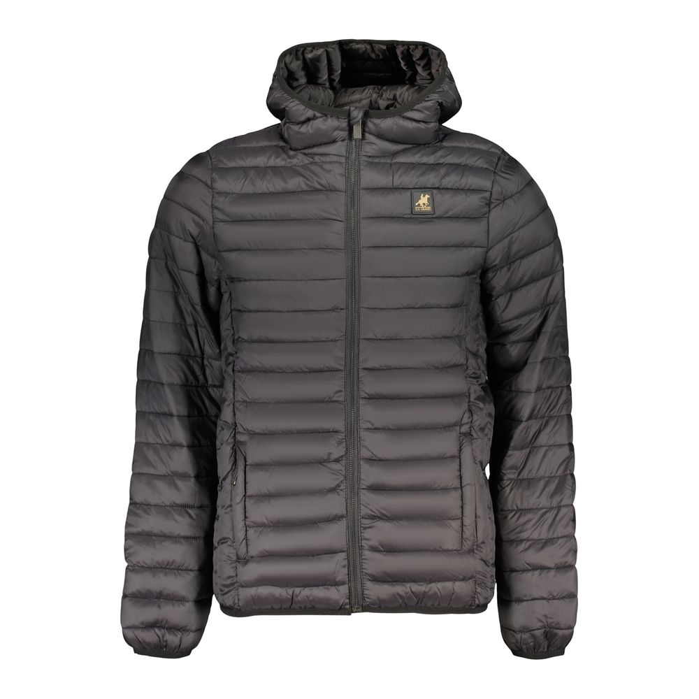 U.S. Grand Men's Black Polyester Jacket