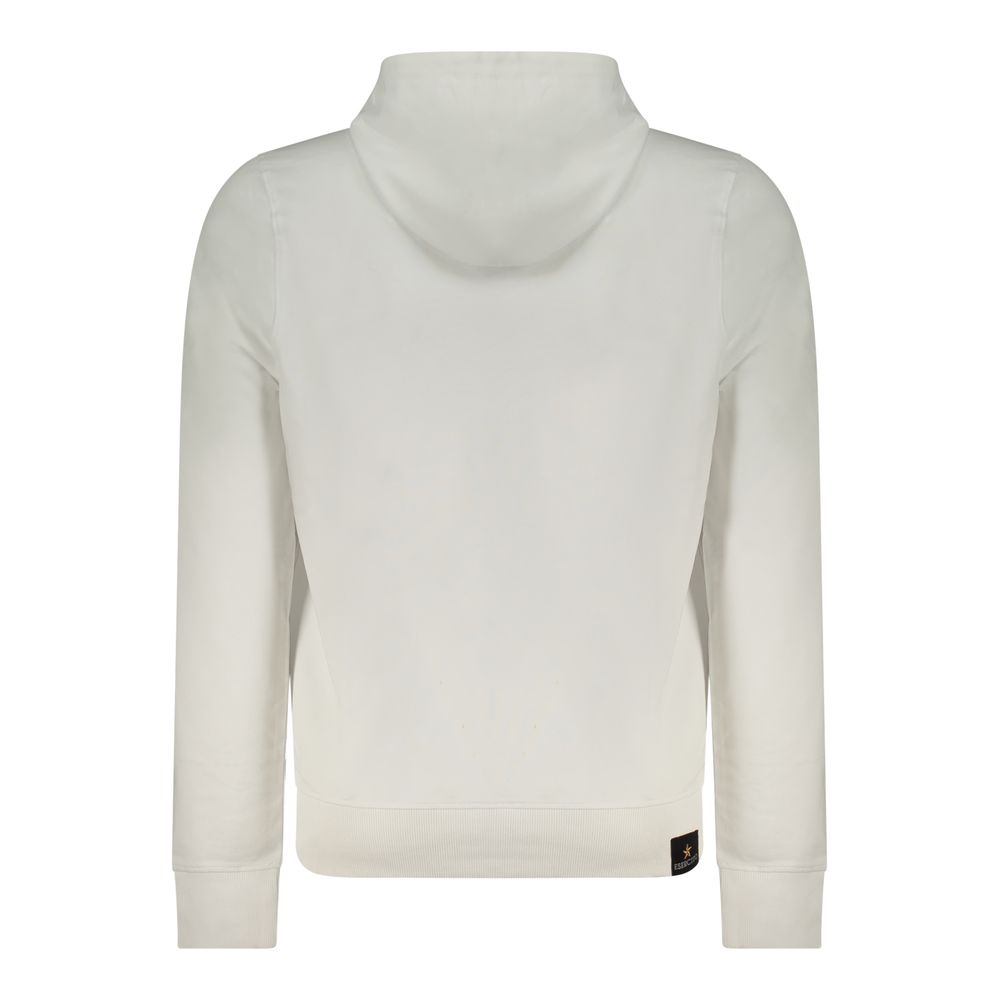 Accademia Militare White Men's Cotton Hoodie
