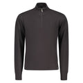 U.S. Grand Men's Black Cotton Sweater