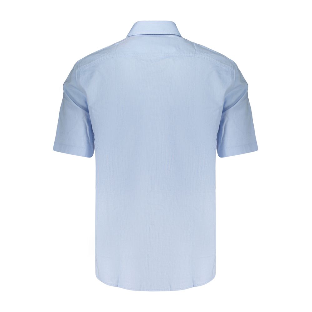 Hugo Boss Azzurro Baumwollhemd für Herren