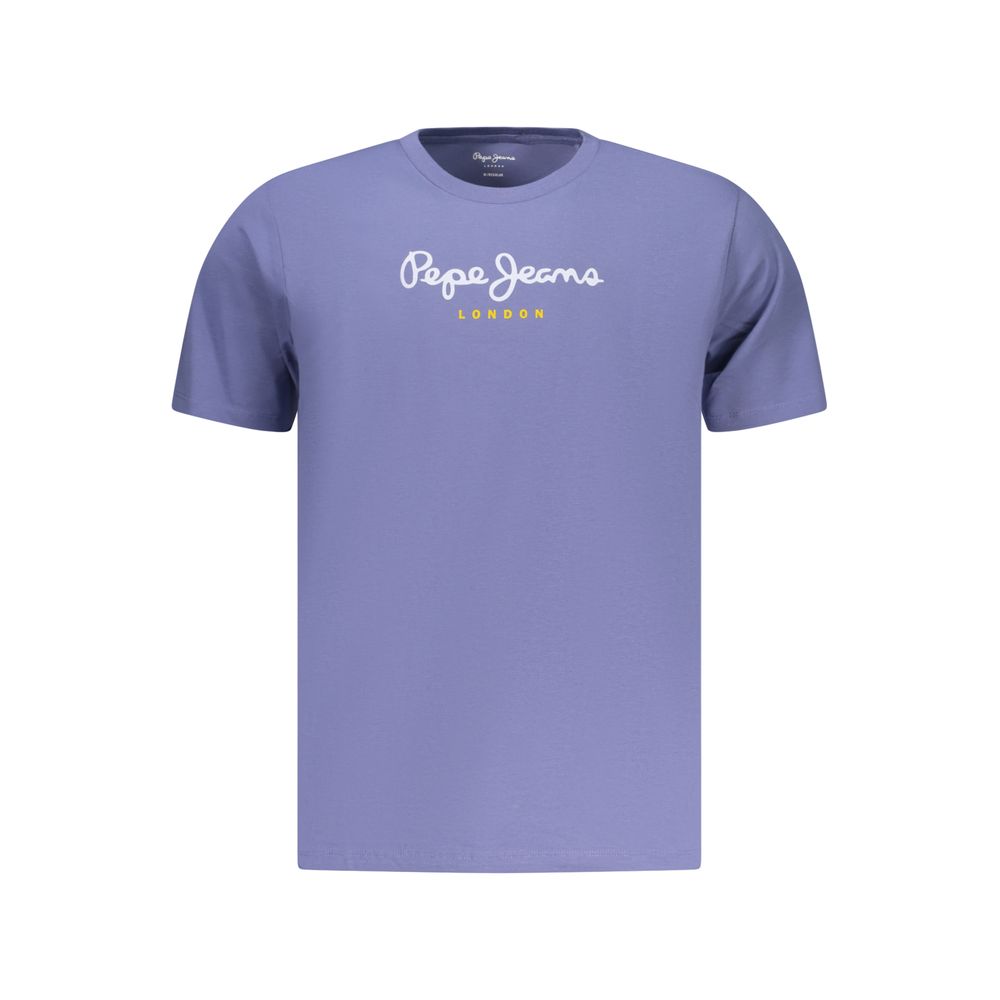 Pepe Jeans Blu Baumwoll-T-Shirt für Herren