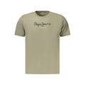 Pepe Jeans Verde Baumwoll-T-Shirt für Herren