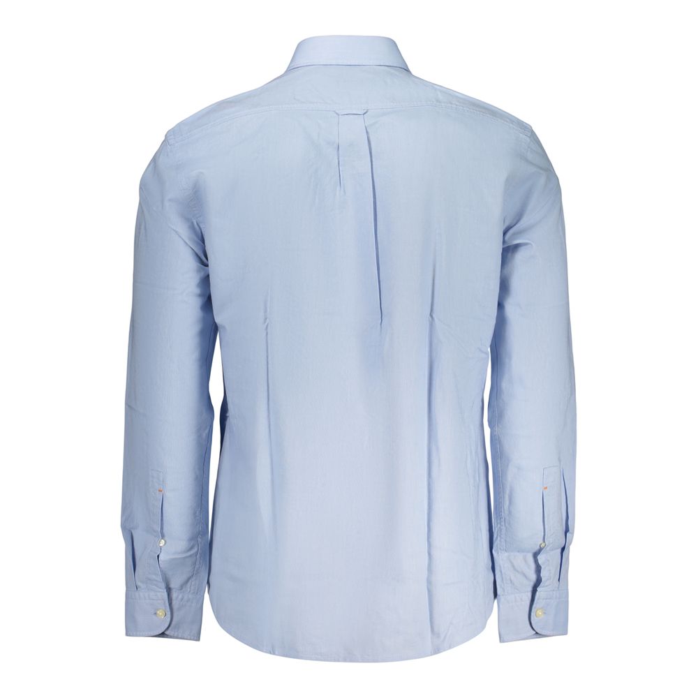 Hugo Boss Azzurro Baumwollhemd für Herren