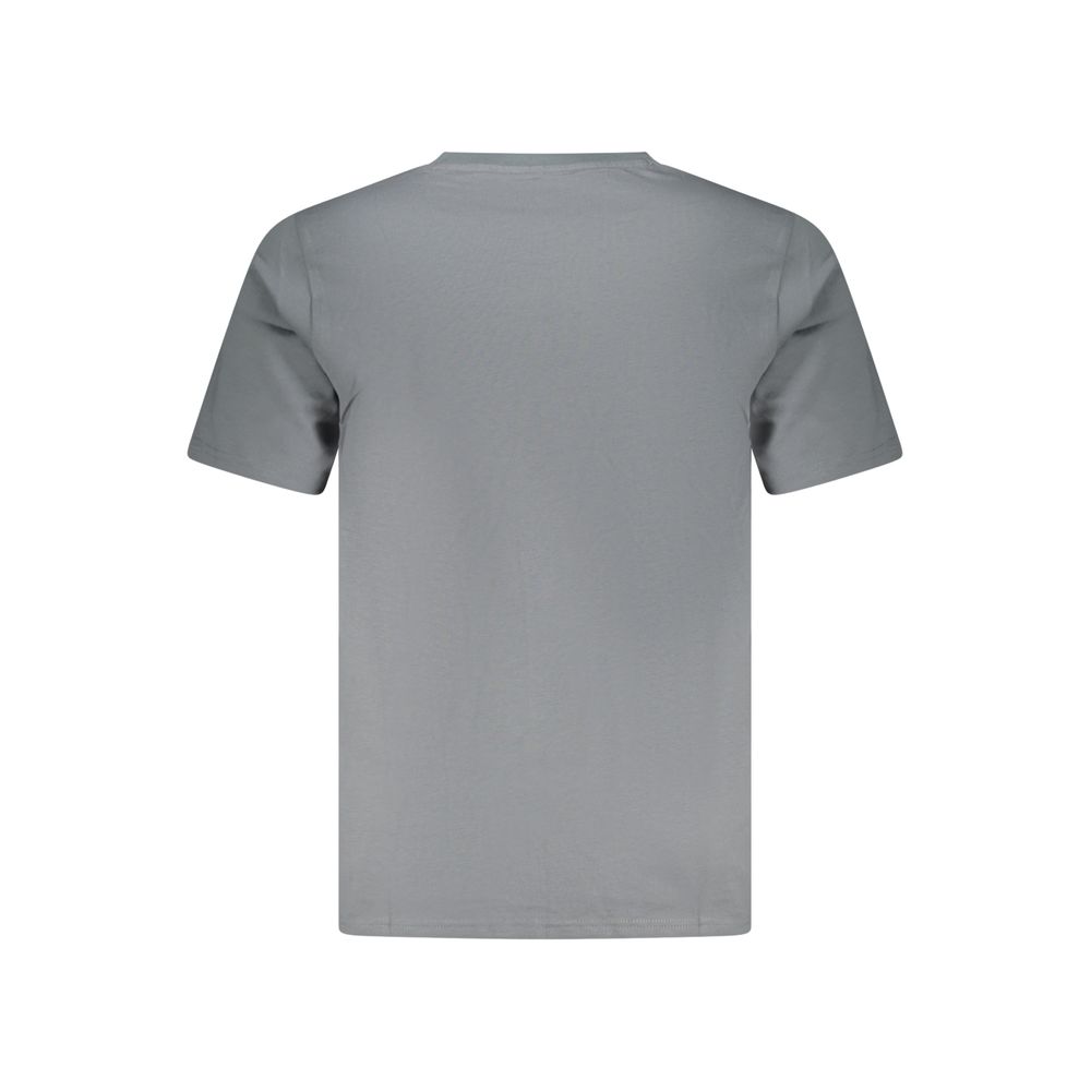 Converse Men's Grey Cotton T-Shirt