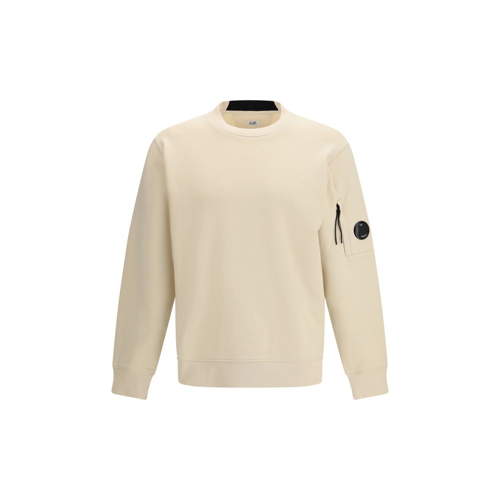 C.P. Company Beige Baumwoll-Sweatshirt