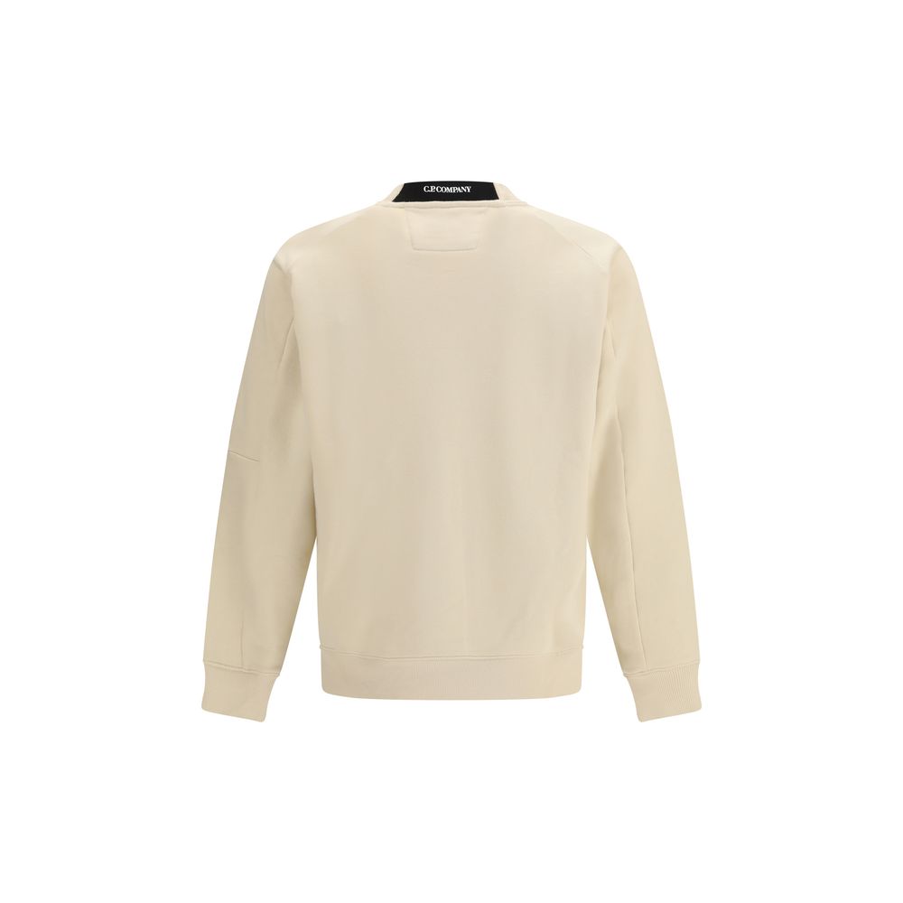 C.P. Company Beige Baumwoll-Sweatshirt