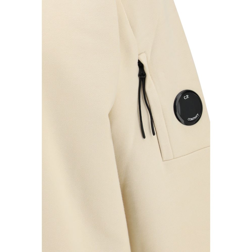 C.P. Company Beige Baumwoll-Sweatshirt