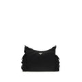 Prada Schwarze Schultertasche aus recyceltem Polyamid