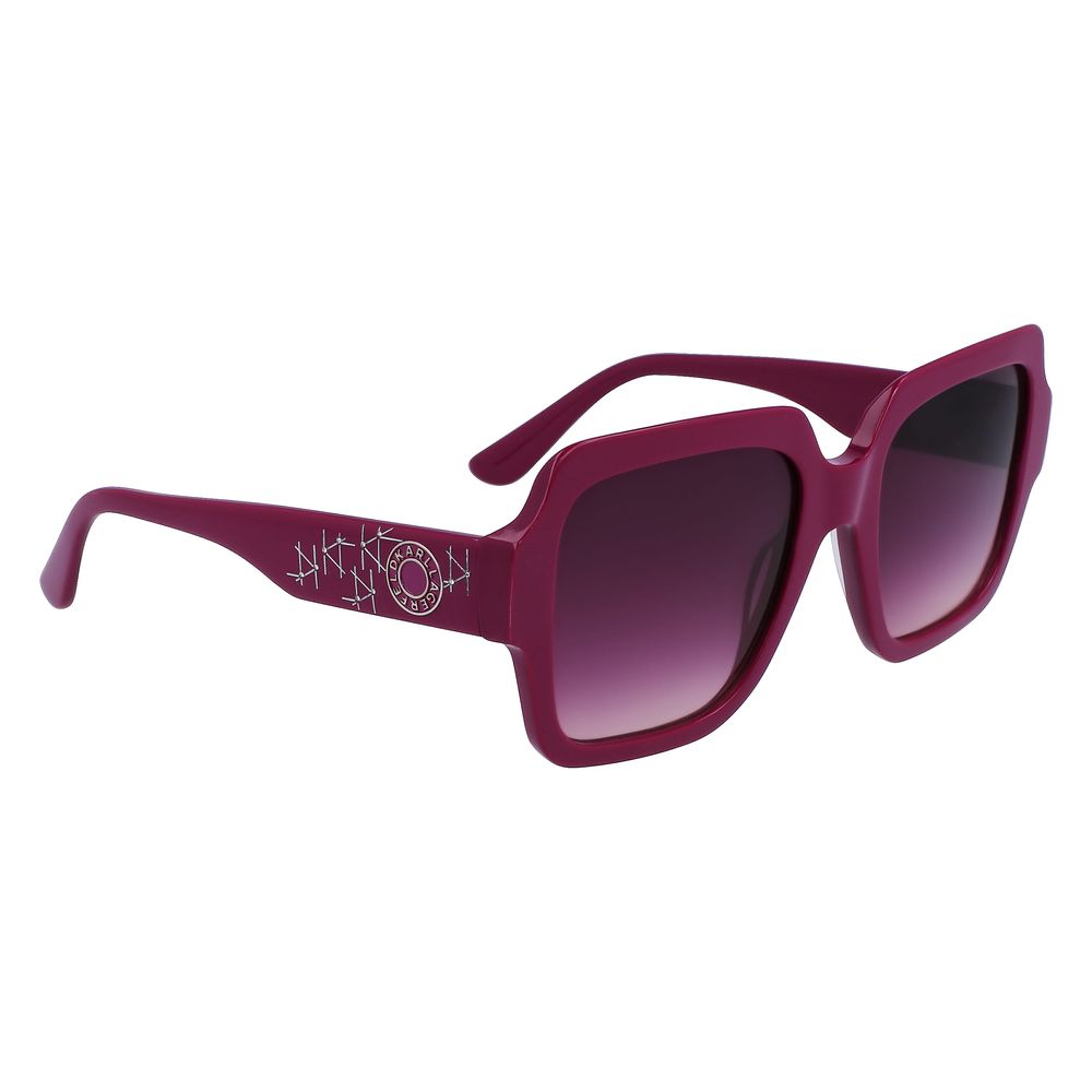 Karl Lagerfeld Grey Acetate Sunglasses