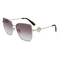 Longchamp Sunglasses in Gold-Colored Metal